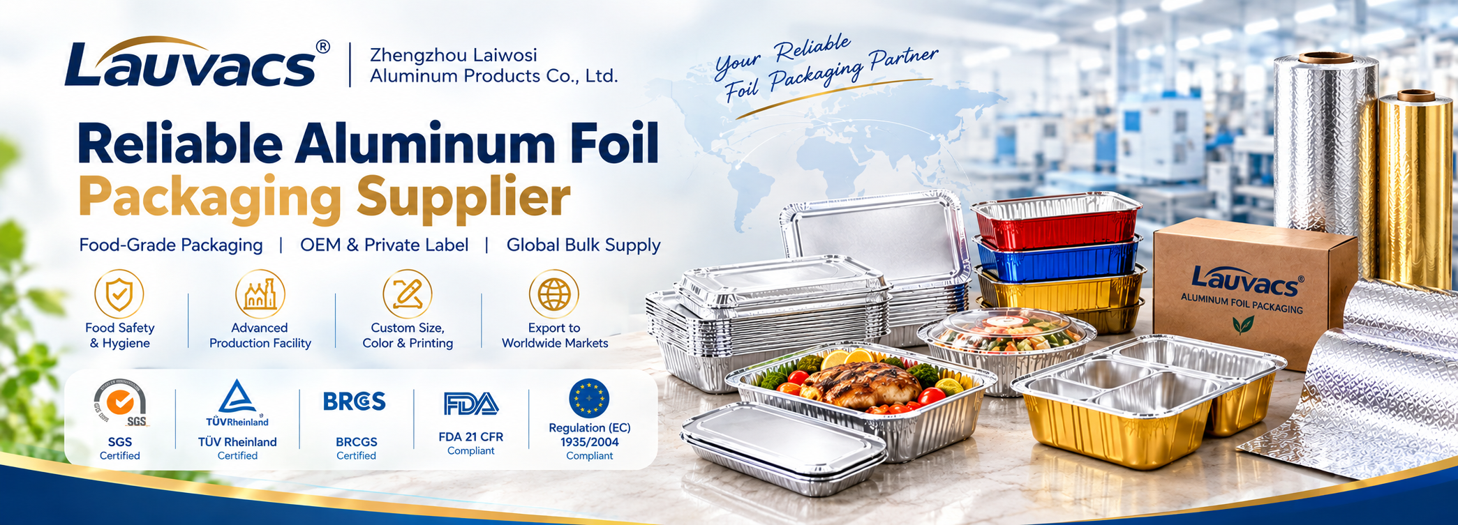 aluminum foil trays/pans manufacturer